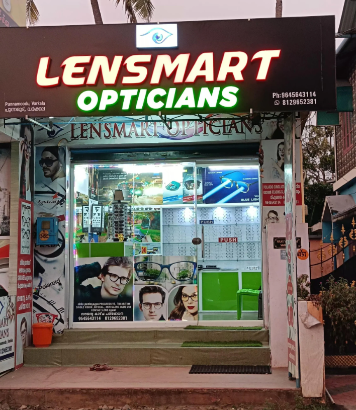 LENSMART OPTICIANS|PUNNAMOODU